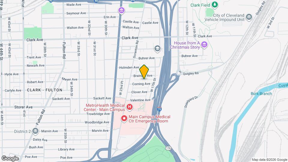 1830 Corning Ave Mapa y Detalles de la Ubicación