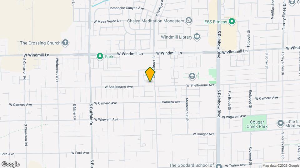 7382 W Shelbourne Ave Map and Location Details