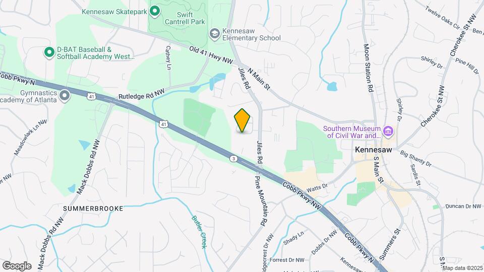 2644 St Charles Ln NW Mapa y Detalles de la Ubicación