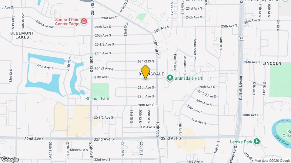 1908 27th Ave S Mapa y Detalles de la Ubicación