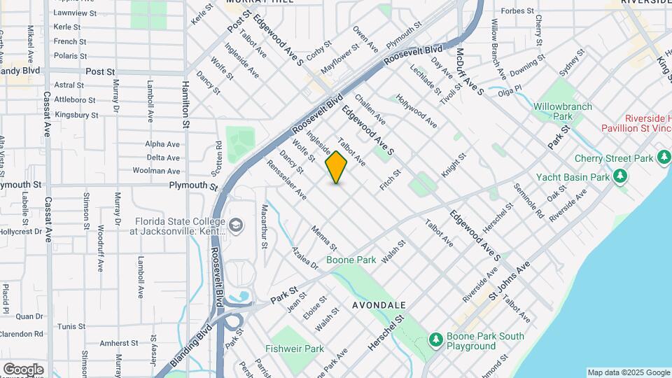 1338 Wolfe St Map and Location Details