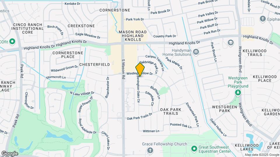 1915 Bevington Oaks Cir Map and Location Details