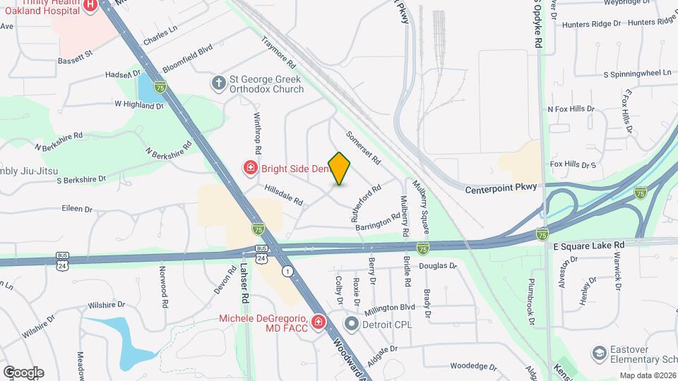 214 Marlborough Dr Map and Location Details