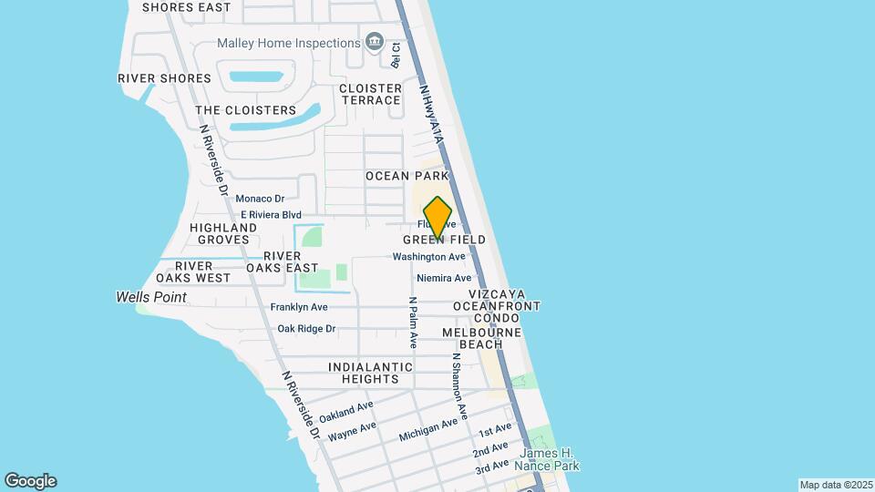 155 Palmetto Ave Map and Location Details
