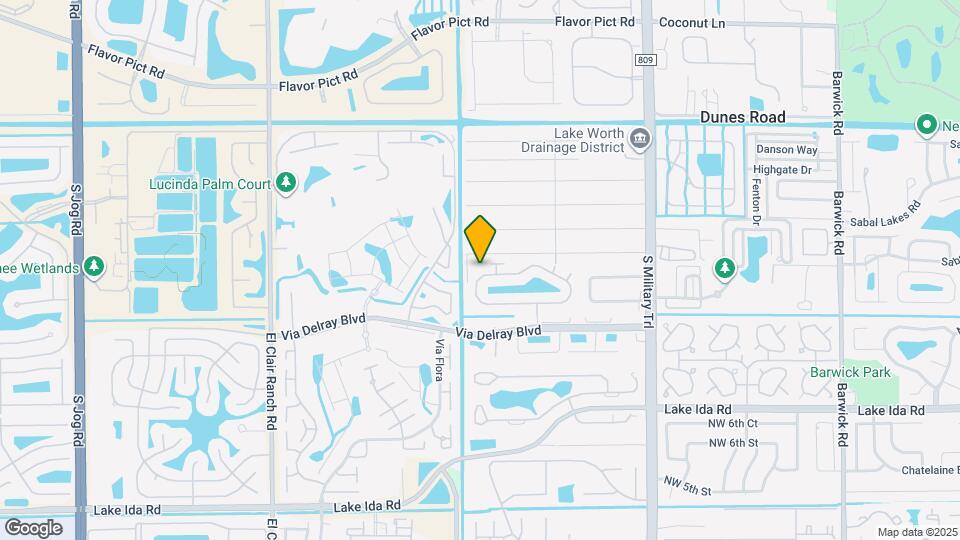 5449 Grande Palm Cir Map and Location Details