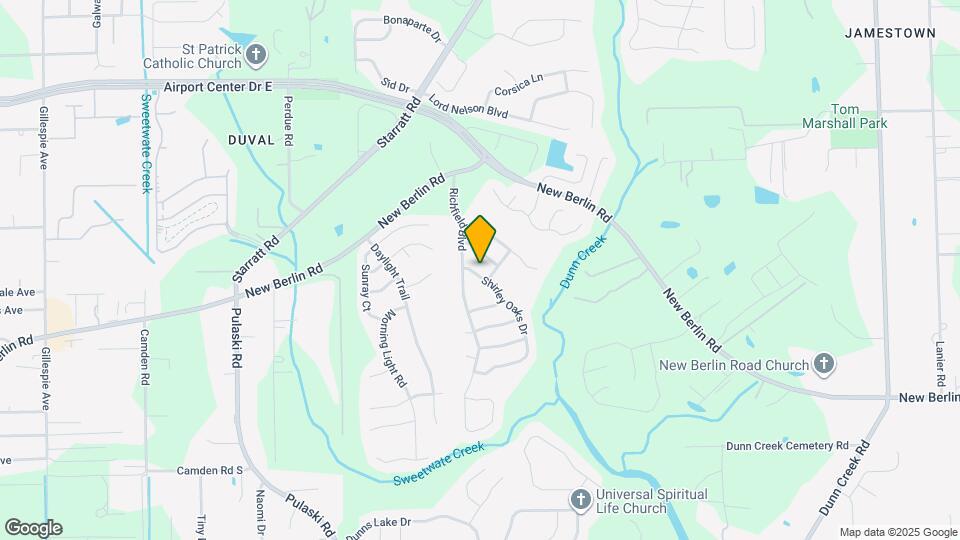 12651 Shirley Oaks Dr Map and Location Details