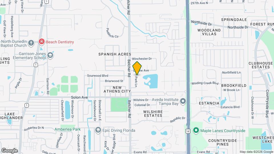 3071 Park Ln Map and Location Details