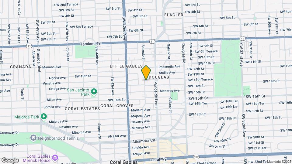 234 Sidonia Ave Mapa y Detalles de la Ubicación