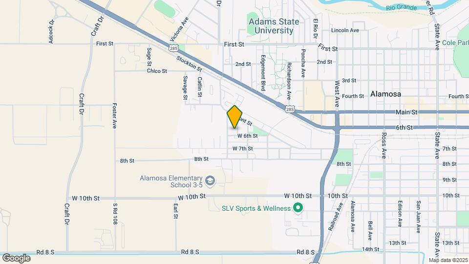 515 Crestone Ave Mapa y Detalles de la Ubicación