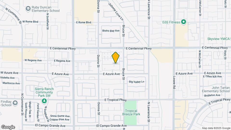 1153 Sunny Acres Ave Map and Location Details