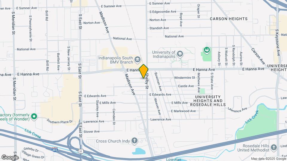 1091 Windermire St Map and Location Details