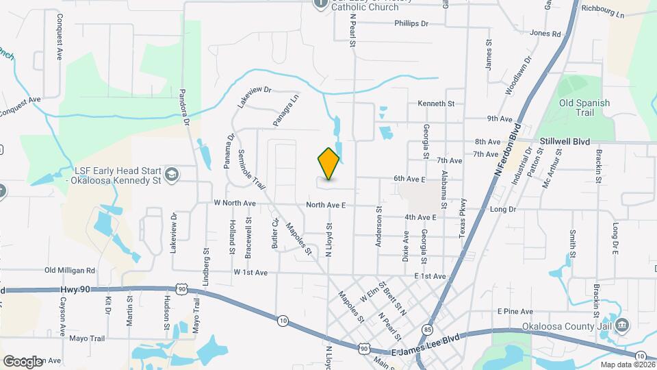 813 Arbor Lake Dr Map and Location Details