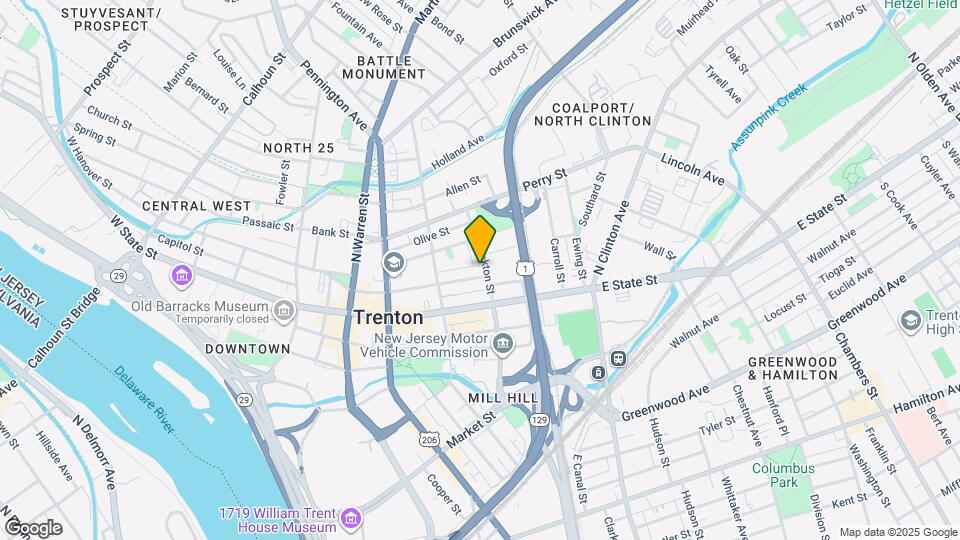 244 E Hanover St, Unit 2 bedrooms apartment Map and Location Details