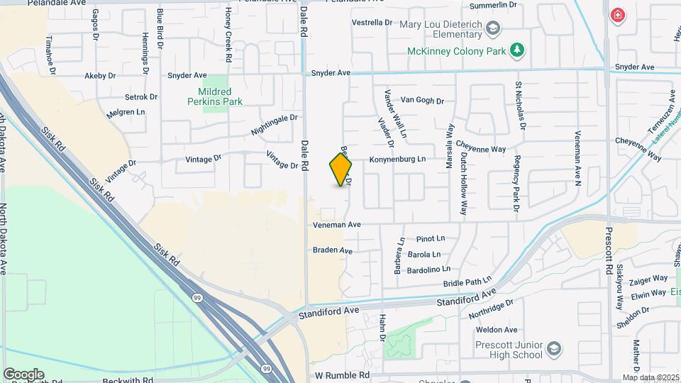 3609 Smokey Ct Map and Location Details