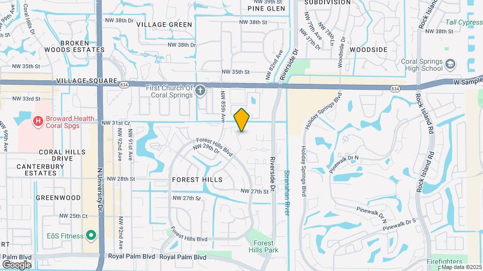 8415 Forest Hills Dr, Unit 305 Map and Location Details