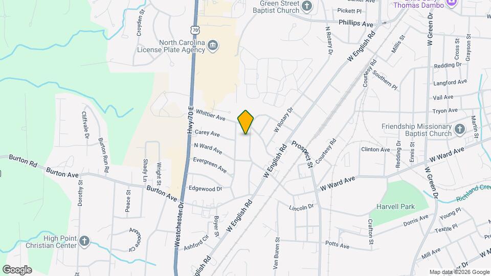 510 Ridgecrest Dr Map and Location Details