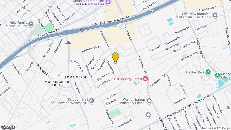 1302 S Mesquite Ave Map and Location Details