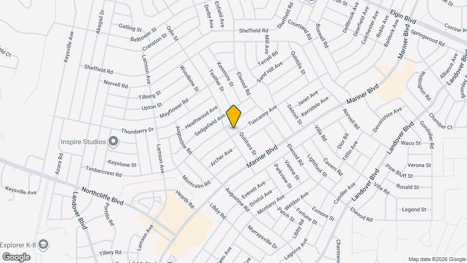 11267 Tuscanny Ave Map and Location Details