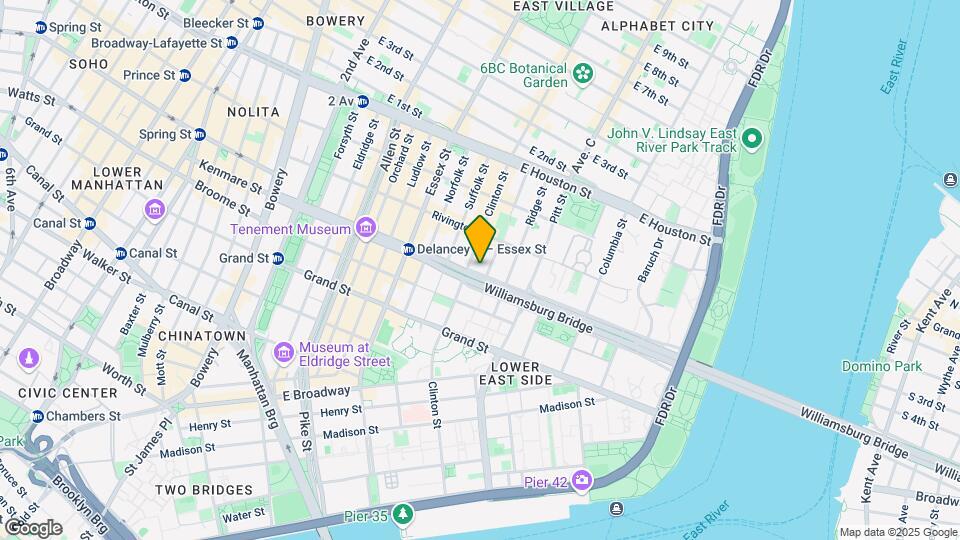 174 Delancey St Map and Location Details
