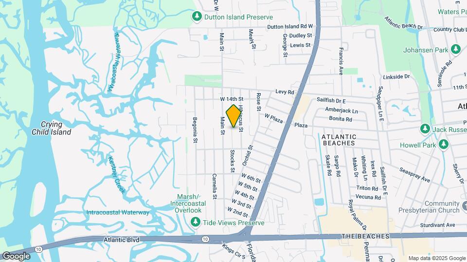 1065 Stocks St Map and Location Details