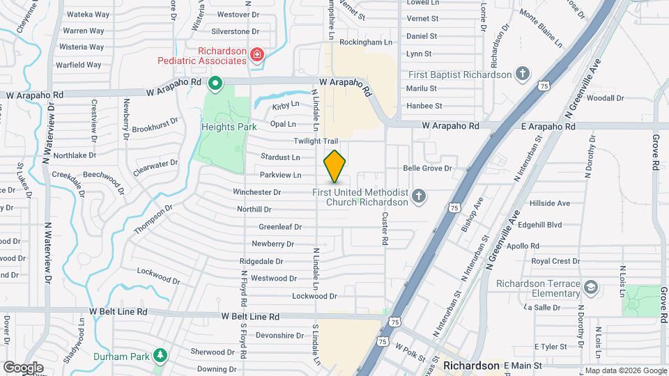 526 Winchester Dr Map and Location Details