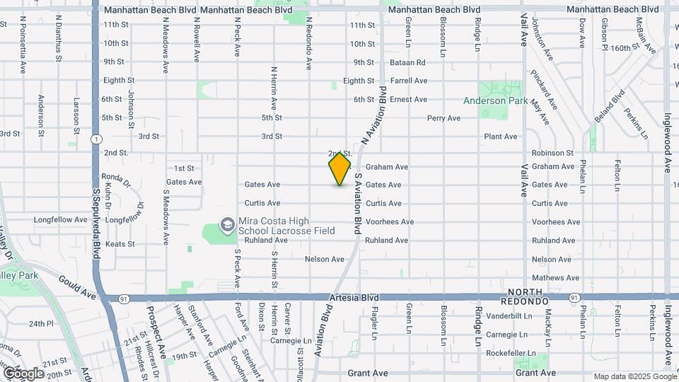 1750 Gates Ave, Unit #1 Map and Location Details