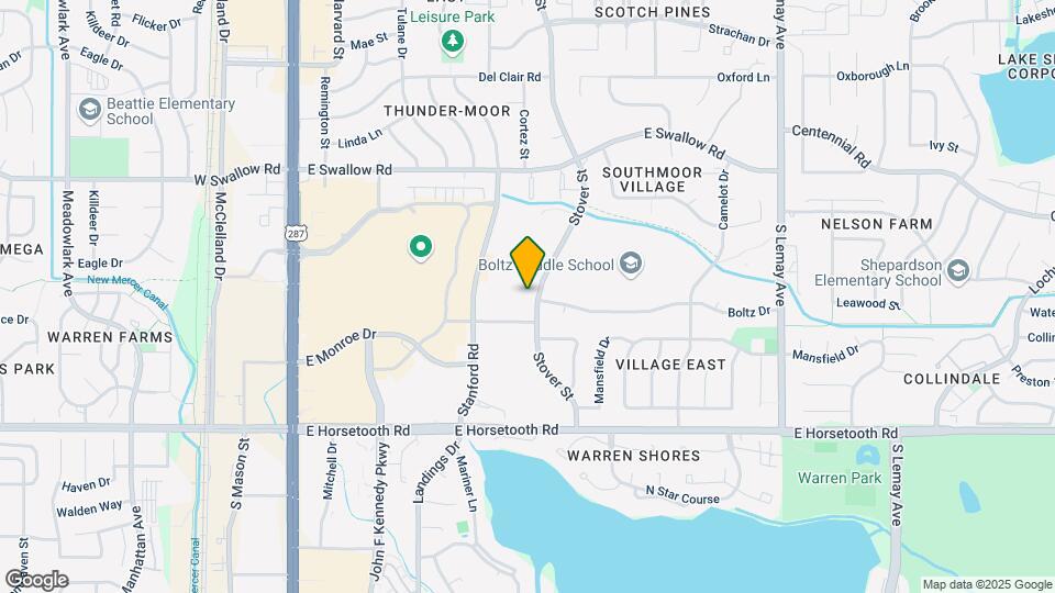 3431 Stover St, Unit E523 Mapa y Detalles de la Ubicación