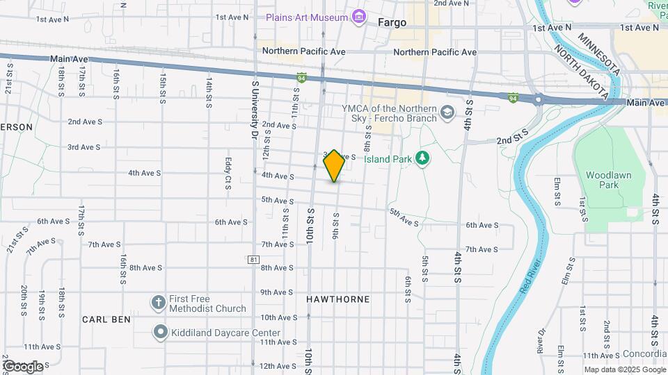 401 9th St S Map and Location Details