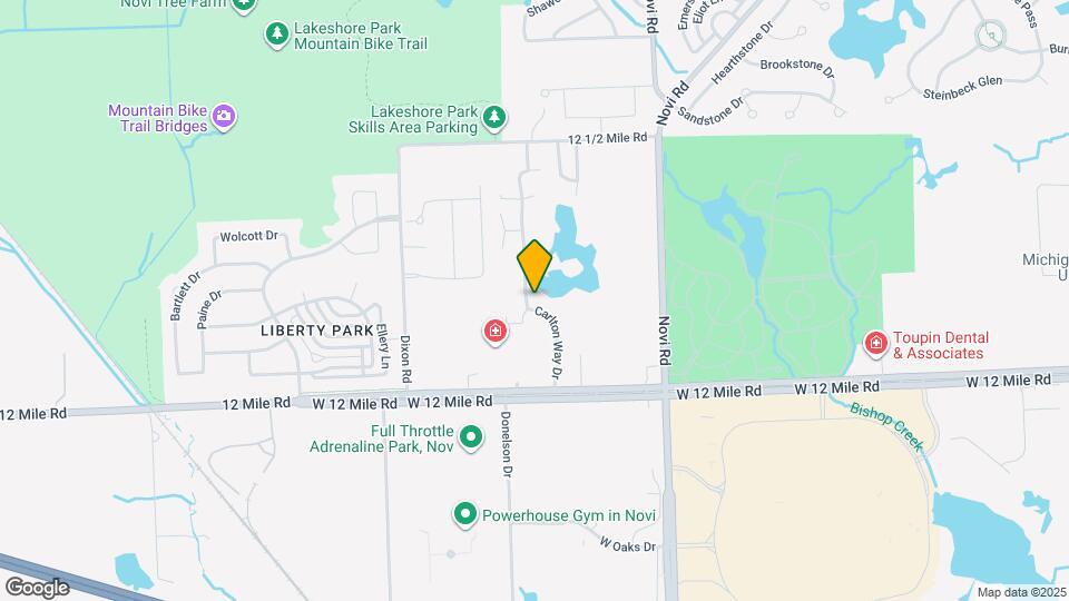 28122 Carlton Way Dr Mapa y Detalles de la Ubicación