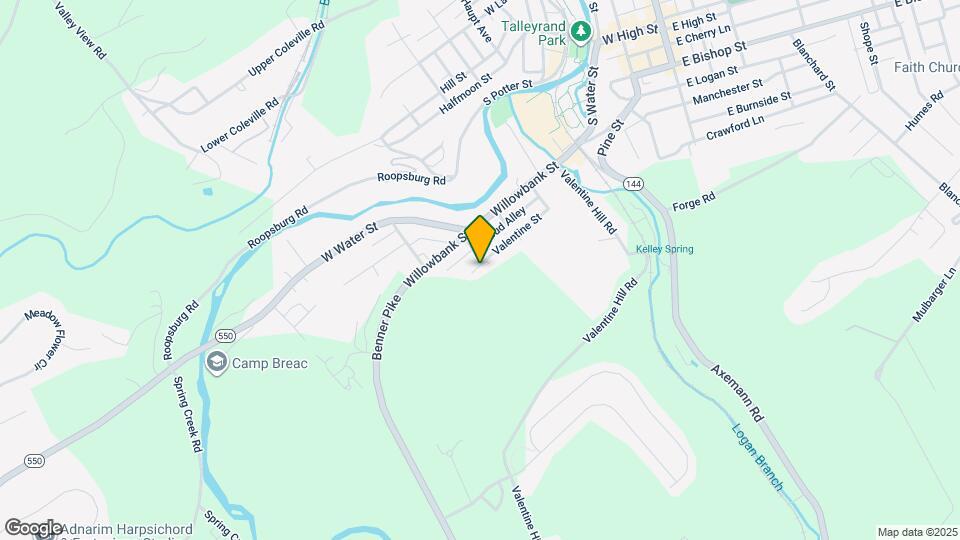 710 Valentine St Map and Location Details