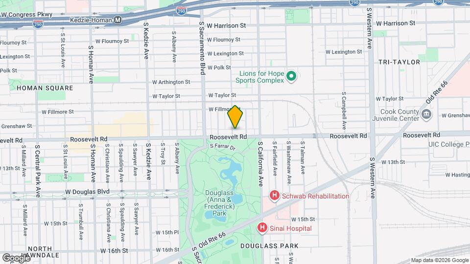 2856 W Roosevelt Rd Map and Location Details