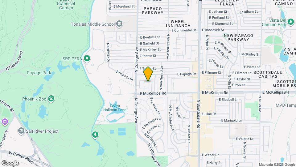 2112 N Squire Ave Map and Location Details