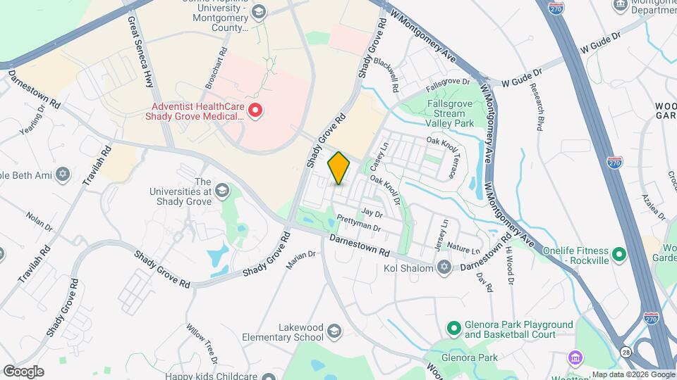 307D Prettyman Dr Map and Location Details