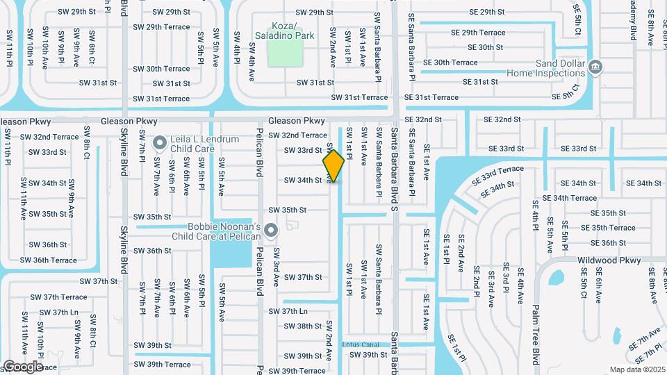 3407 SW 2nd Ave Mapa y Detalles de la Ubicación