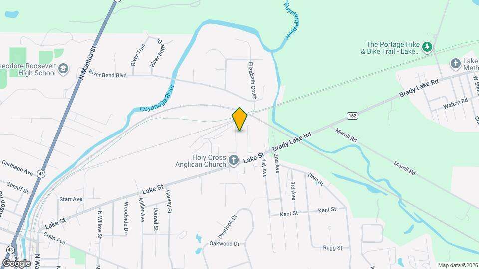 1077 Davey Ave Map and Location Details