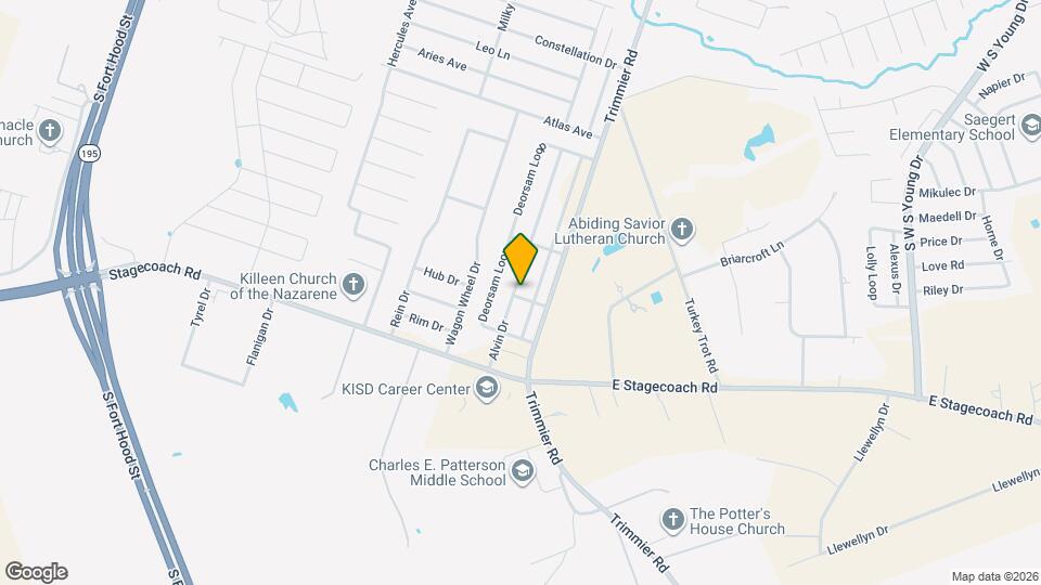 6812 Alvin Dr Map and Location Details