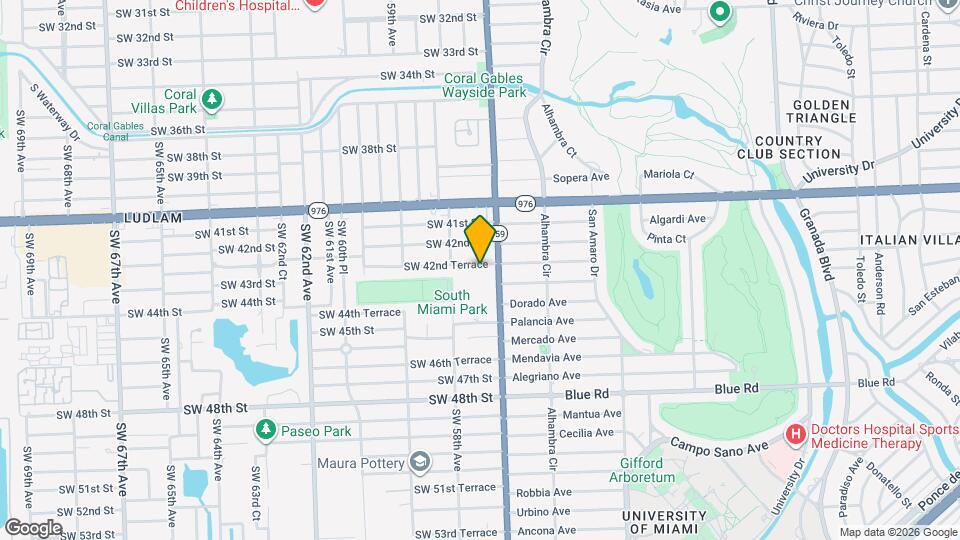 5730 SW 42nd Terrace Mapa y Detalles de la Ubicación
