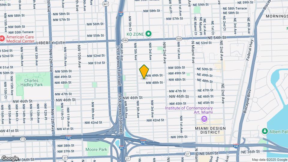 351 NW 48th St-Unit -1 Map and Location Details