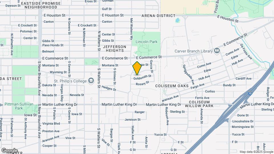 2819 Goldsmith St Mapa y Detalles de la Ubicación