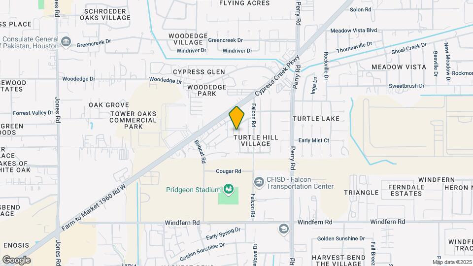 11603 Breezy Knoll Dr Map and Location Details