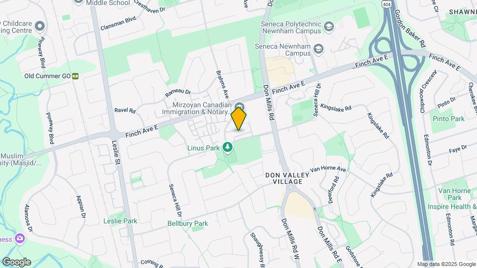 260-1260 Seneca Hill Dr Map and Location Details