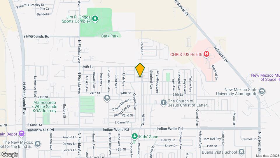 2503 Pecan Dr Map and Location Details