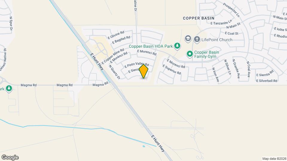 27978 N Muscovite Dr Mapa y Detalles de la Ubicación