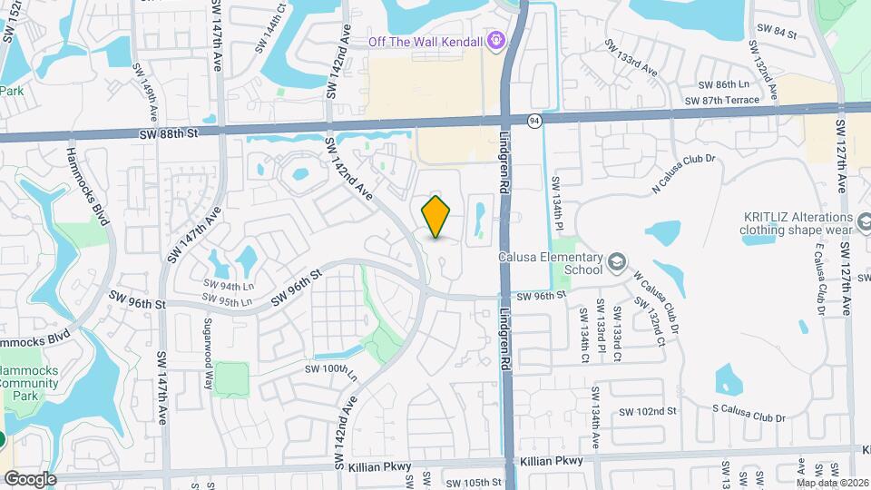 14012 SW 93rd Ln Map and Location Details