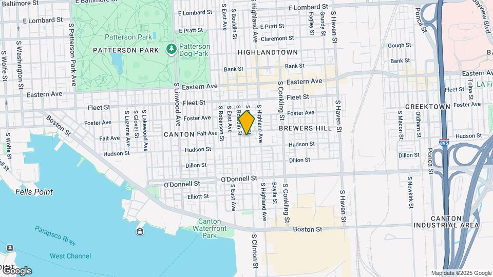 806 S Clinton St Mapa y Detalles de la Ubicación