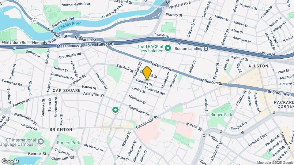 48 Glencoe St, Unit 1 Map and Location Details