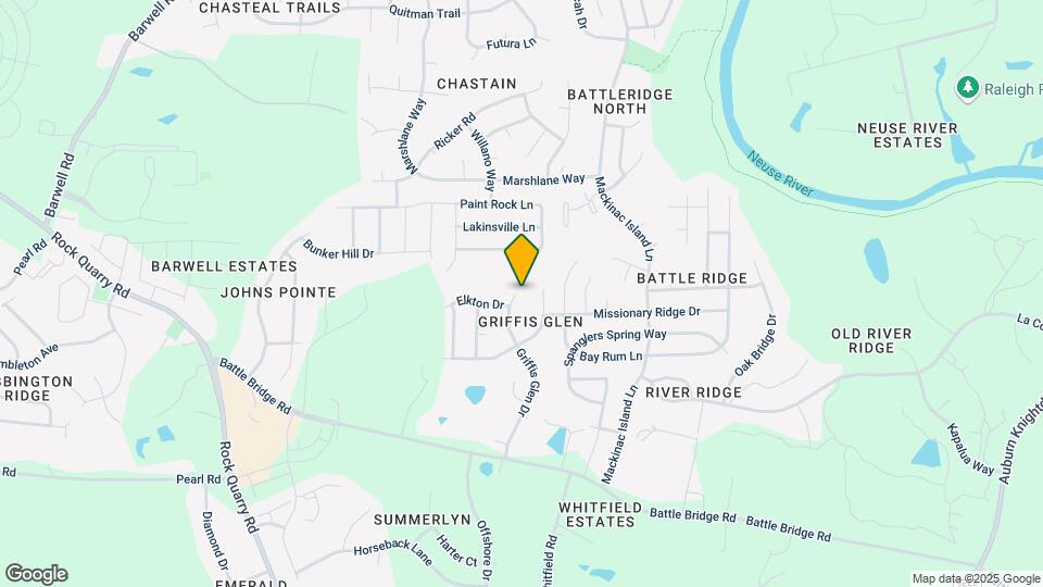 3807 Griffis Glen Dr Map and Location Details