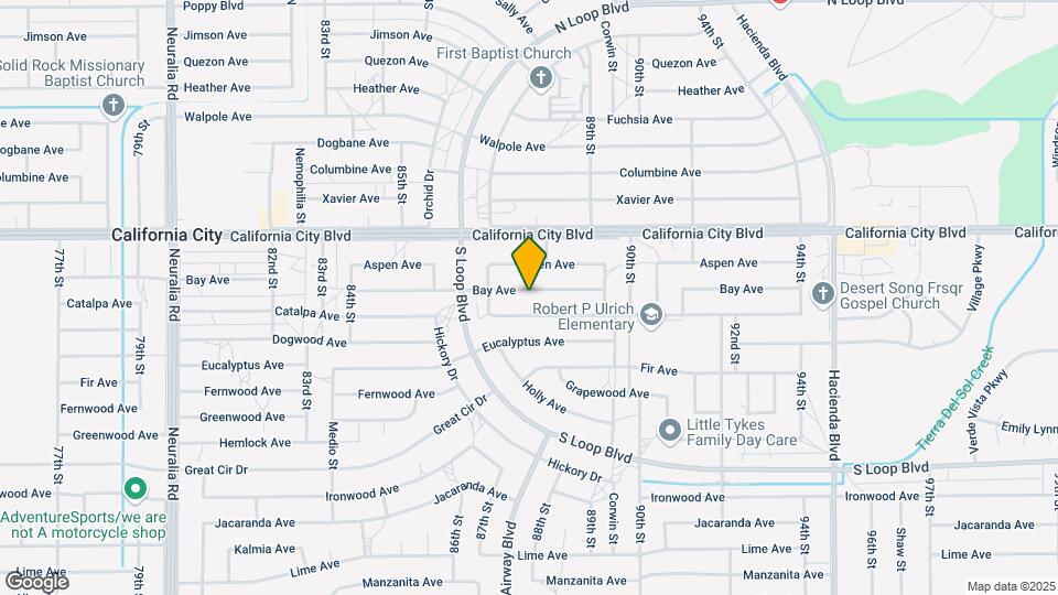 8760 Bay Ave Mapa y Detalles de la Ubicación