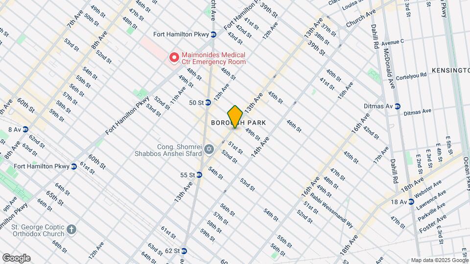 4923 13th Ave Mapa y Detalles de la Ubicación