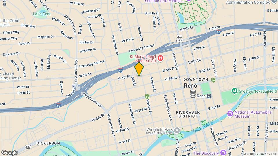 547 Ralston St Mapa y Detalles de la Ubicación
